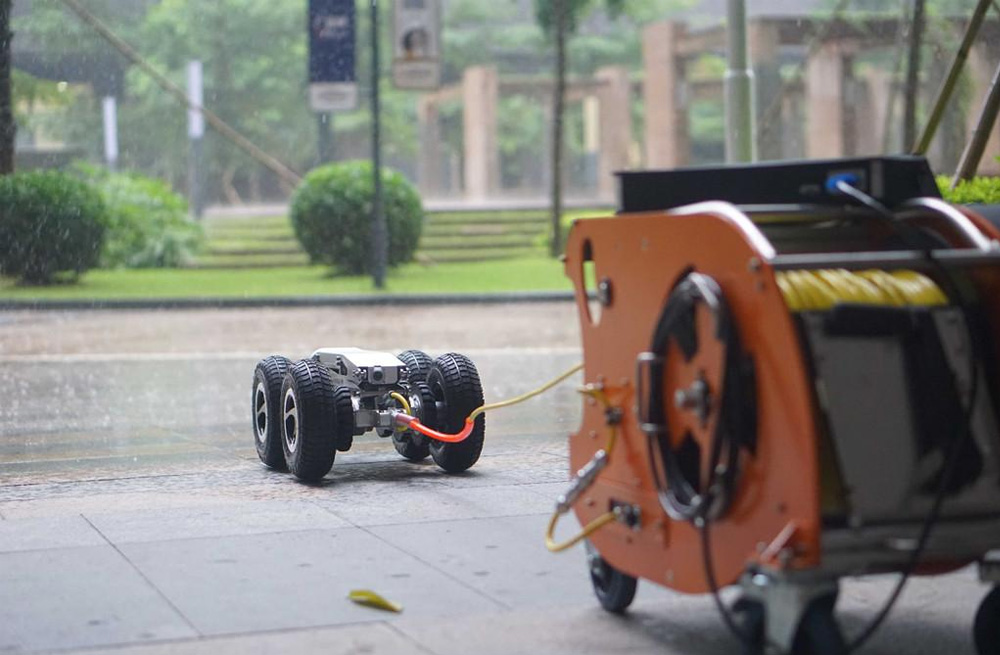 虎踞关管道检测机器人